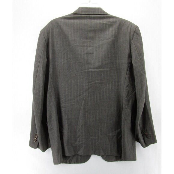 Sartoria Partenopea Sport Coat 44 Striped Napoli Blazer Wool Jacket * - Picture 9 of 13